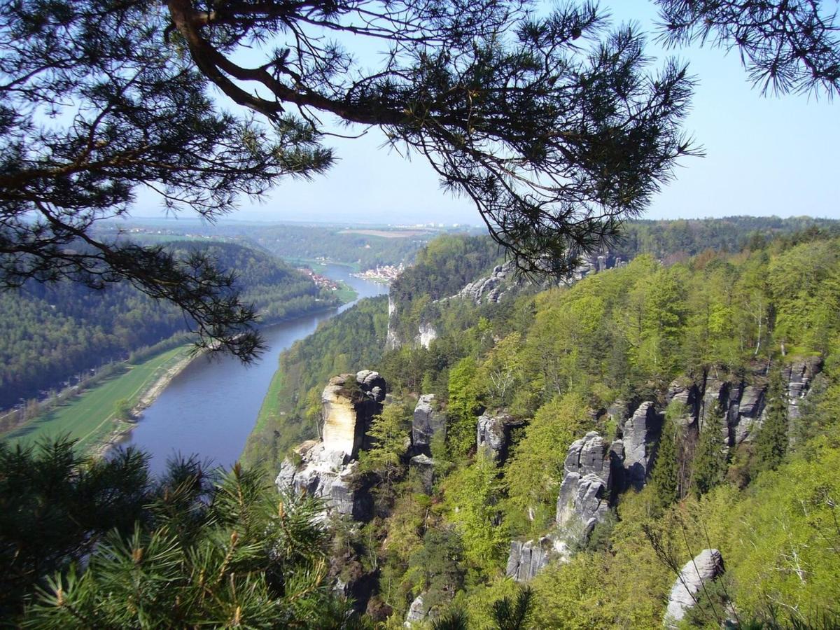 Ferienwohnung "Am Kirchsteig" Курорт-Гориш Экстерьер фото